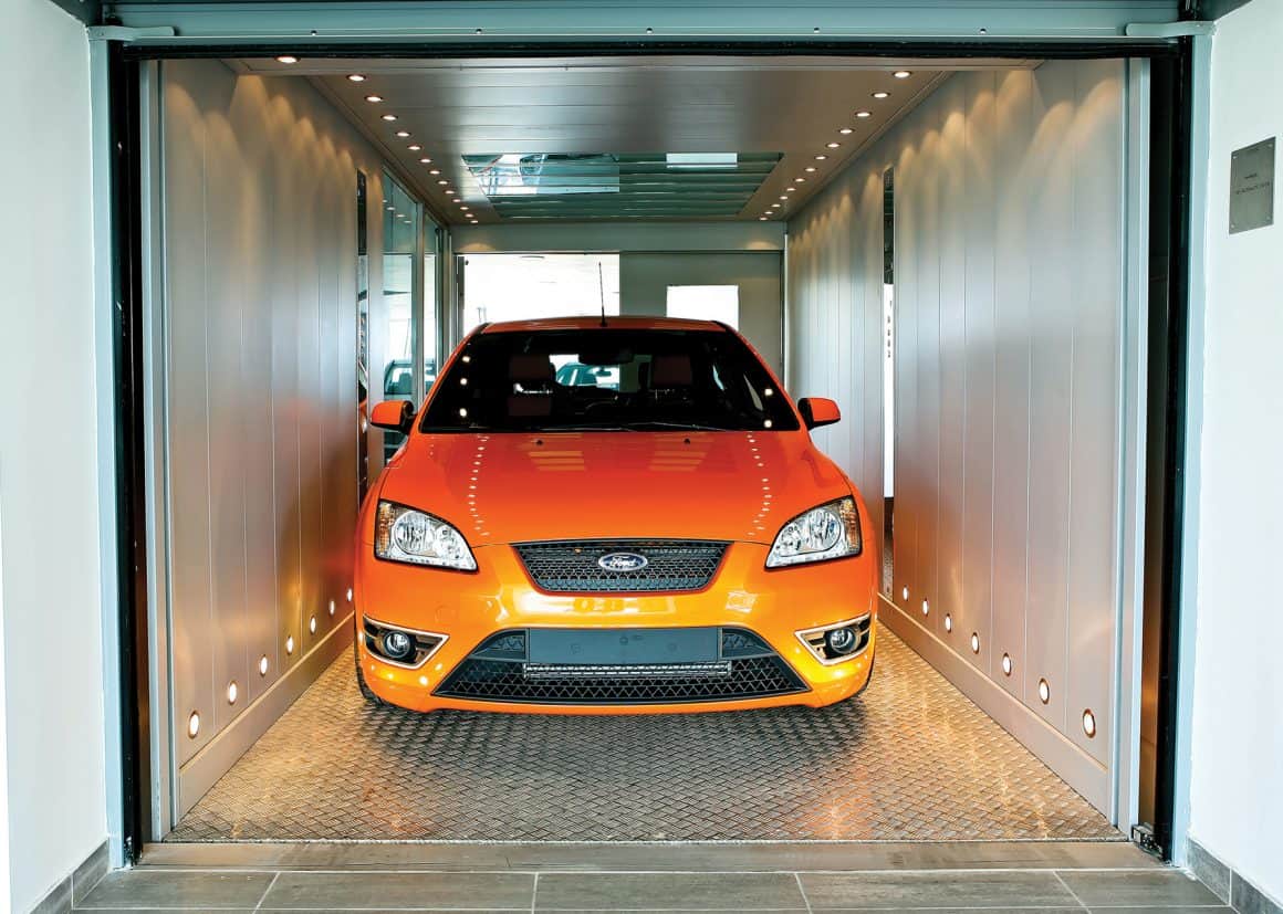 Thang Máy Tải Ô Tô Tải Trọng 3000Kg – 5000Kg